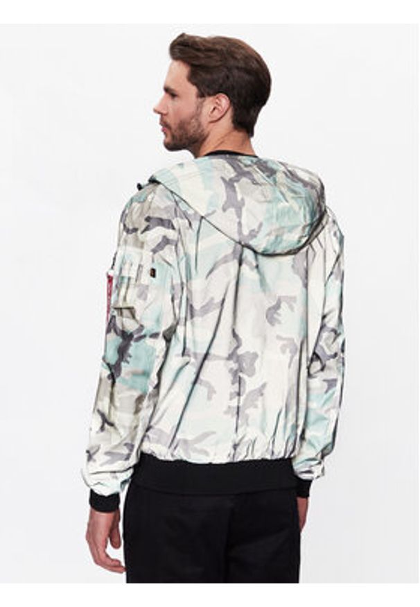 Alpha Industries Kurtka bomber MA-1 126138RC Kolorowy Regular Fit. Materiał: syntetyk. Wzór: kolorowy
