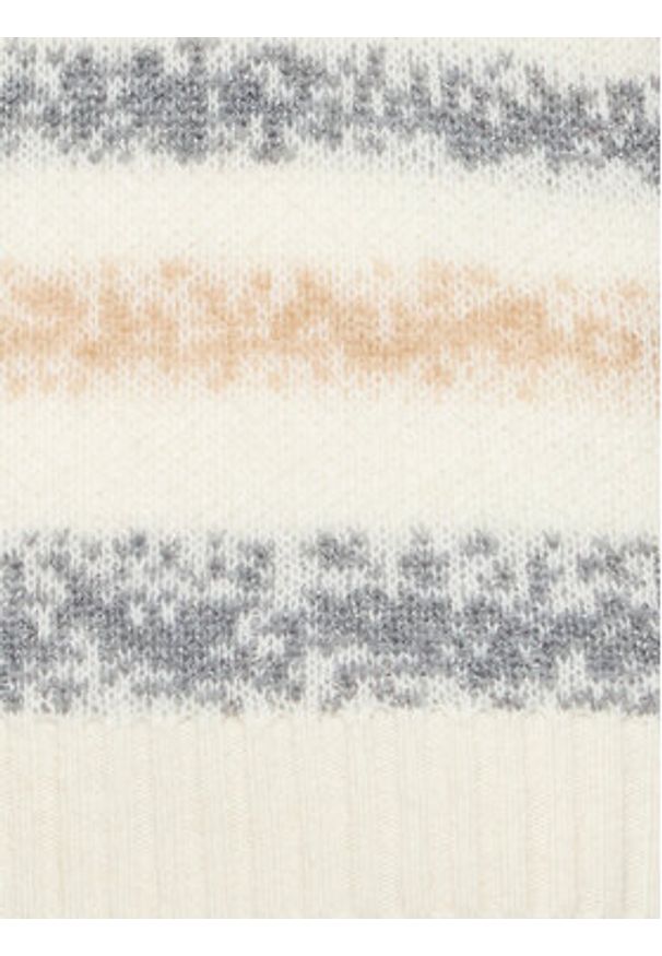 Peserico Easy Sweter M99887F05 Z9470 Beżowy Regular Fit. Kolor: beżowy. Materiał: wełna