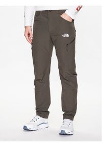 The North Face Spodnie outdoor Explo NF0A7Z96 Zielony Regular Fit. Kolor: zielony. Materiał: syntetyk. Sport: outdoor #1