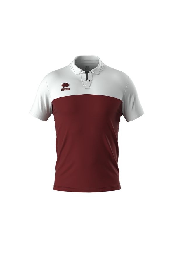 ERREA - Koszulka polo dla dzieci Errea Bob. Typ kołnierza: polo. Kolor: czerwony, biały, wielokolorowy. Styl: sportowy