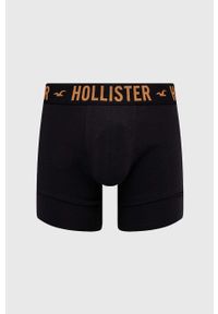 Hollister Co. bokserki 7-pack męskie kolor czarny. Kolor: czarny #12
