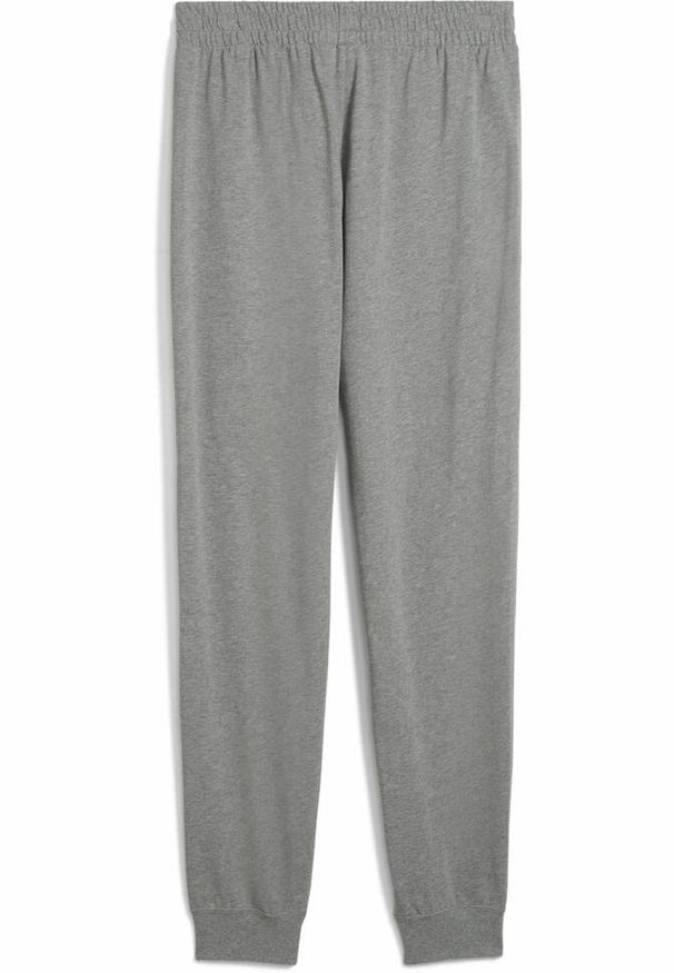 Puma - Męskie spodnie Essentials z logo No. 1 z dżerseju PUMA Medium Gray Heather. Kolor: szary. Materiał: jersey