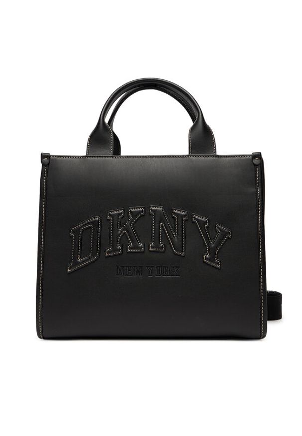 DKNY Torebka R52AQR57 Czarny. Kolor: czarny. Materiał: skórzane