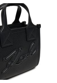 Karl Lagerfeld - KARL LAGERFELD Torebka A3W30028 Czarny. Kolor: czarny. Materiał: skórzane