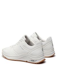 skechers - Skechers Sneakersy Mile Makers 155570/WHT Biały. Kolor: biały. Materiał: skóra #7