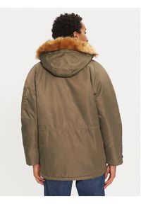 Guess Parka M4BL22 WG932 Khaki Regular Fit. Kolor: brązowy. Materiał: syntetyk #4