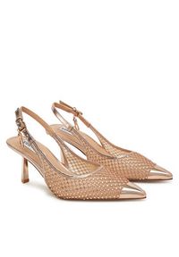 Steve Madden Sandały Vixyn SM11003536 Złoty. Kolor: złoty. Materiał: materiał
