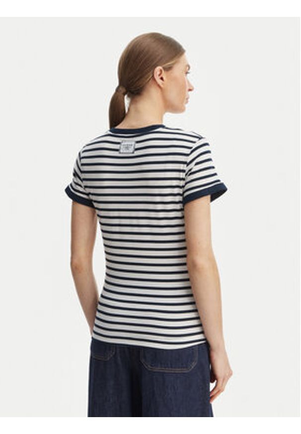 Guess T-Shirt W6GI18 K3040 Kolorowy Classic Fit. Materiał: syntetyk. Wzór: kolorowy