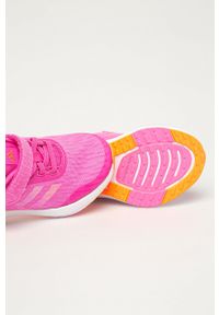 adidas Performance - Buty dziecięce Run. Nosek buta: okrągły. Zapięcie: sznurówki. Kolor: różowy. Sport: bieganie