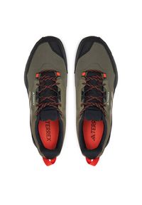 Adidas - adidas Trekkingi Terrex AX4 GORE-TEX IG6579 Zielony. Kolor: zielony. Materiał: materiał, mesh. Technologia: Gore-Tex. Model: Adidas Terrex. Sport: turystyka piesza #5