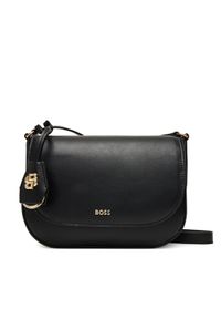 BOSS Torebka 50547756 Czarny. Kolor: czarny. Materiał: skórzane