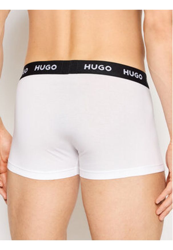 Hugo Komplet 3 par bokserek 50469786 Biały. Kolor: biały. Materiał: bawełna