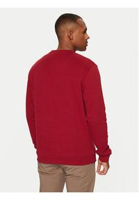 TOMMY HILFIGER - Tommy Hilfiger Bluza UM0UM03346 Czerwony Regular Fit. Kolor: czerwony. Materiał: bawełna, syntetyk