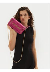 Love Moschino - LOVE MOSCHINO Torebka JC4350PP0LKT0626 Różowy. Kolor: różowy. Materiał: skórzane #3