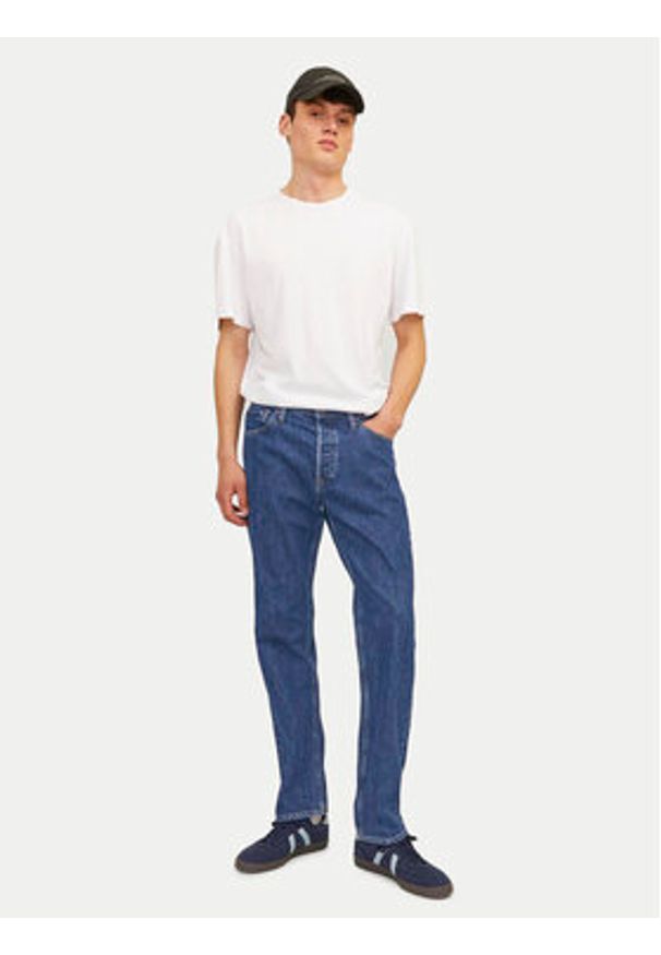 Jack & Jones - Jack&Jones Jeansy Chris 12258101 Niebieski Relaxed Fit. Kolor: niebieski