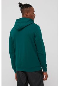 adidas Originals bluza bawełniana Adicolor męska kolor zielony z kapturem z aplikacją. Okazja: na co dzień. Typ kołnierza: kaptur. Kolor: zielony. Materiał: bawełna. Wzór: aplikacja. Styl: casual