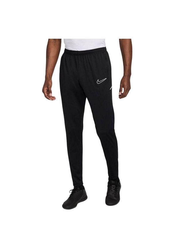 Nike - Męskie Spodnie Do Biegania Academy 25 DriFIT. Kolor: czarny. Materiał: dresówka