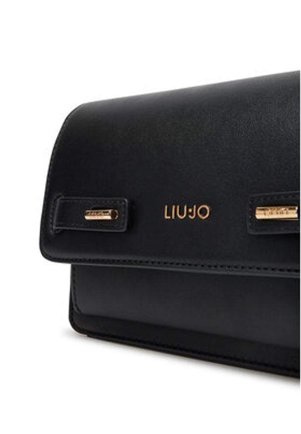 Liu Jo Torebka M Crossbody AA5080 E0003 Czarny. Kolor: czarny. Materiał: skórzane