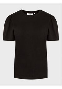 Moss Copenhagen T-Shirt Krysta 17033 Czarny Regular Fit. Kolor: czarny. Materiał: bawełna