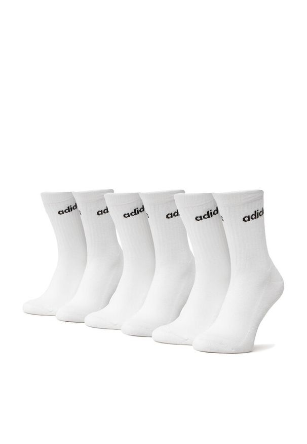Adidas - Skarpety długie adidas. Kolor: biały