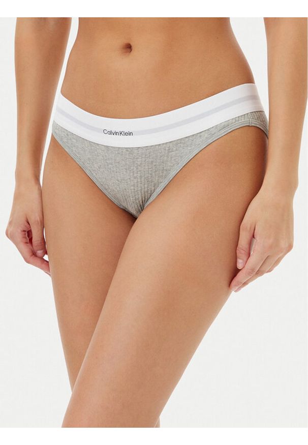 Calvin Klein Underwear Figi klasyczne LV00QF8022 Szary. Kolor: szary. Materiał: bawełna