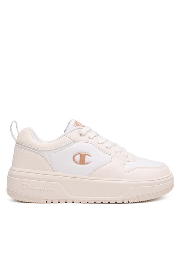 Champion Sneakersy RD18 LITE LOW S11724-WW007 Beżowy. Kolor: beżowy. Materiał: syntetyk, materiał