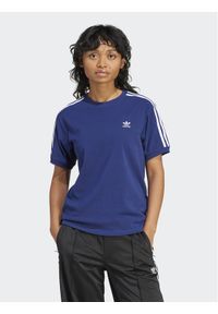 Adidas - adidas T-Shirt 3-Stripes IR8053 Granatowy Regular Fit. Kolor: niebieski. Materiał: bawełna #1