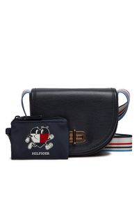 TOMMY HILFIGER - Torebka Tommy Hilfiger. Kolor: niebieski