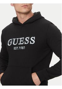 Guess Bluza M5GQ36 KCN01 Czarny Regular Fit. Kolor: czarny. Materiał: bawełna