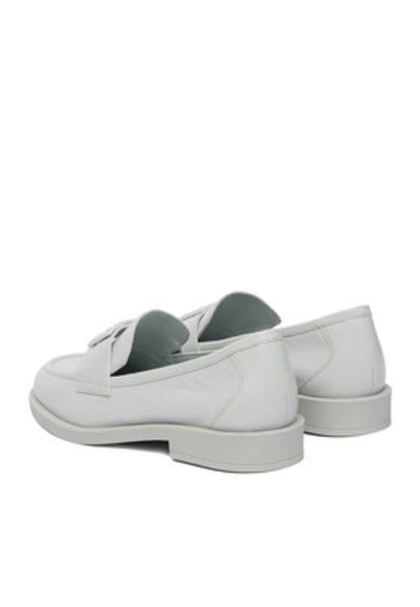 Badura Loafersy EO-ADELE-LT2674-6 Szary. Kolor: szary. Materiał: skóra