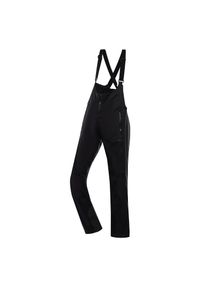 ALPINE PRO - Spodnie damskie narciarskie softshellowe Alpine Pro Gerana. Kolor: czarny. Sezon: zima. Sport: narciarstwo #1