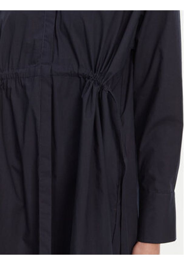French Connection Sukienka codzienna 71NZS Granatowy Regular Fit. Okazja: na co dzień. Kolor: niebieski. Materiał: bawełna. Typ sukienki: proste. Styl: casual