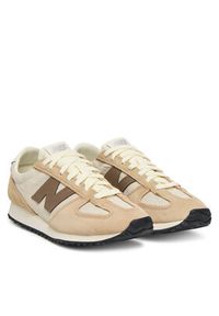 New Balance Sneakersy U471AI Beżowy. Kolor: beżowy. Materiał: zamsz, skóra