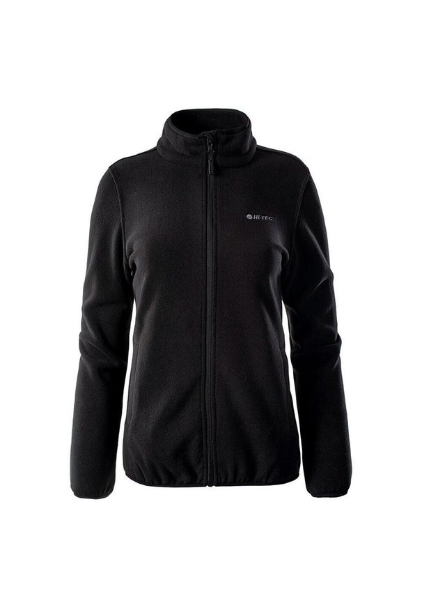 Hi-tec - Bluza Polarowa Damska Lady Zoe. Kolor: zielony, czarny, brązowy, wielokolorowy. Materiał: polar. Sezon: zima