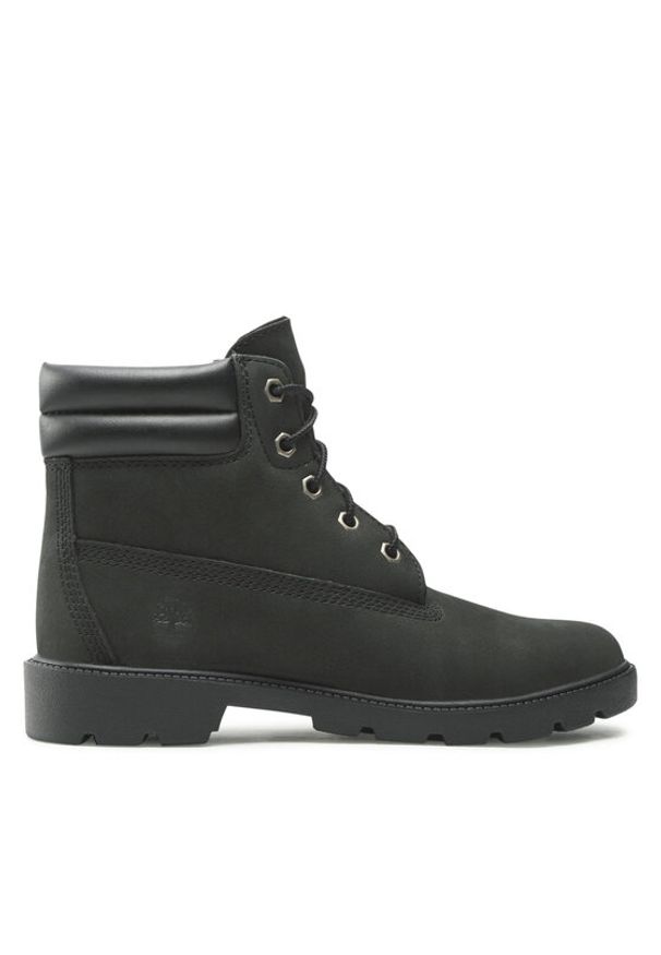 Timberland Trapery 6 In Basic Boot TB0A2MBJ0011 Czarny. Kolor: czarny. Materiał: skóra, nubuk