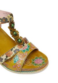 Laura Vita Sandały Balade 35 Żółty. Kolor: żółty. Materiał: skóra #6