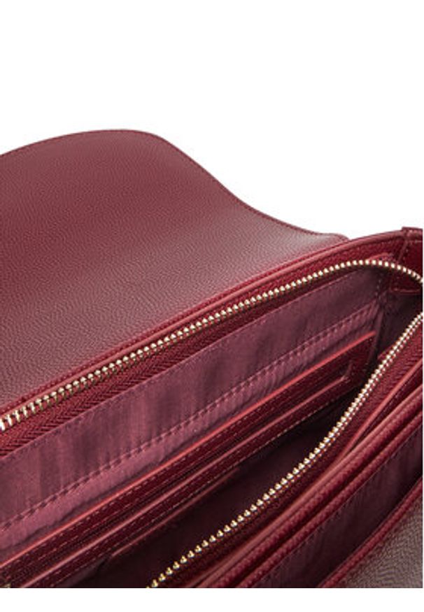 VALENTINO - Valentino Torebka Divina VBS1R404G Bordowy. Kolor: czerwony. Materiał: skórzane