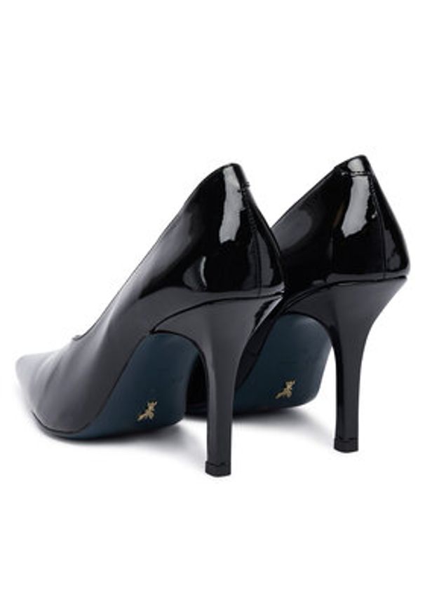 Patrizia Pepe Szpilki 8Z0106/L125-K182 Czarny. Kolor: czarny. Materiał: skóra, lakier. Obcas: na szpilce