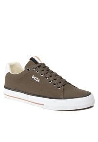 BOSS - Tenisówki Boss. Kolor: zielony #1