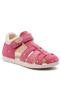 Geox Sandały B Sandal Macchia Gir B254WB 007BC C8006 Różowy. Kolor: różowy #5
