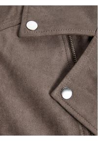 Jack & Jones - Jack&Jones Kurtka z imitacji skóry 12236853 Brązowy Regular Fit. Kolor: brązowy. Materiał: skóra #6
