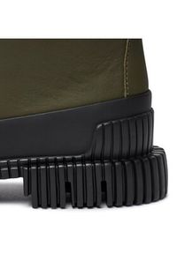 Camper Botki K400388-006 Khaki. Kolor: brązowy. Materiał: skóra