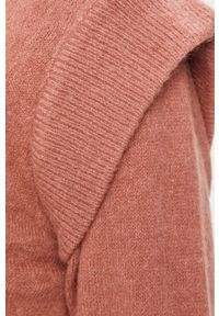 Answear Lab - Sweter. Kolor: różowy. Długość rękawa: długi rękaw. Długość: długie. Styl: wakacyjny #3