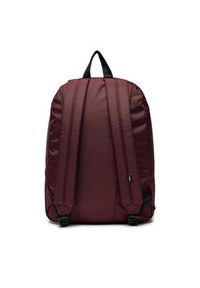 Vans Plecak Old Skool Print Backpack VN000H504QU1 Bordowy. Kolor: czerwony. Materiał: materiał. Wzór: nadruk #6