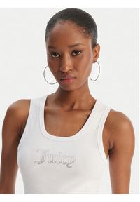 Juicy Couture Top Thin Strap JCWLV126308 Biały Slim Fit. Kolor: biały. Materiał: bawełna #4