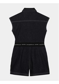 Karl Lagerfeld Kids Kombinezon Z30101 D Granatowy Regular Fit. Kolor: niebieski. Materiał: bawełna #2