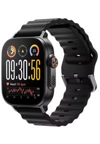 FITBIT - Smartwatch Realme Watch 5 NFC AMOLED Czarny Titanium Black. Rodzaj zegarka: smartwatch. Kolor: czarny #1