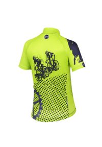 MADANI - Koszulka rowerowa męska madani. Kolor: zielony. Sport: kolarstwo