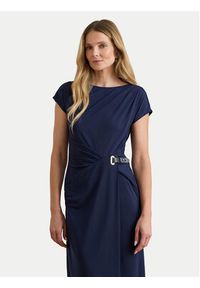 Lauren Ralph Lauren - LAUREN RALPH LAUREN Sukienka koktajlowa 200P03763001 Granatowy Slim Fit. Kolor: niebieski. Materiał: syntetyk. Styl: wizytowy #2