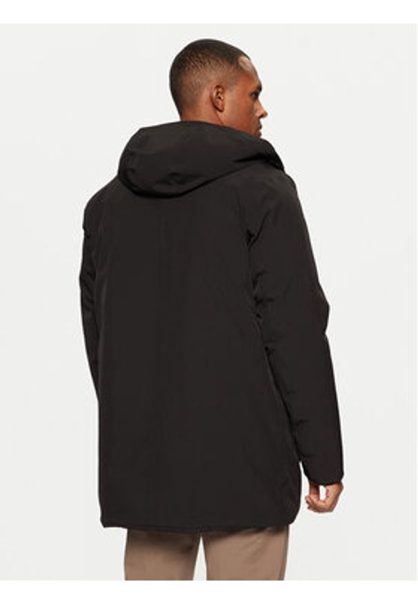 Jack & Jones - Jack&Jones Parka Keen 12258403 Czarny Regular Fit. Kolor: czarny. Materiał: syntetyk